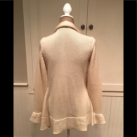 Moda International Cascading Cardigan S - Picture 3 of 6